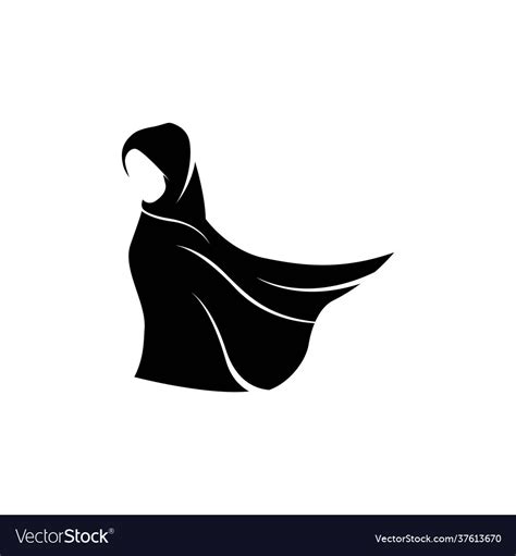 Hijab store Royalty Free Vector Image - VectorStock