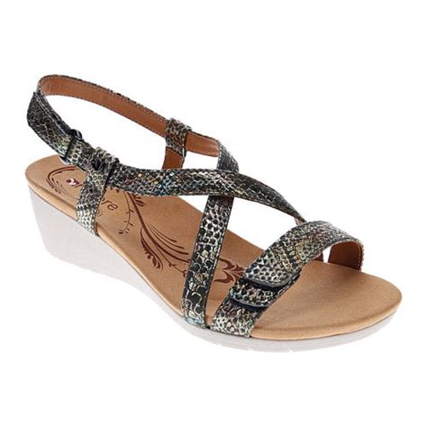 Revere Shoes - Women's Revere Comfort Shoes Luxor Slingback Wedge ...