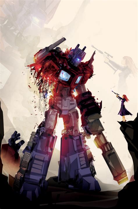 The Sensational Art Of Chasing Artwork Transformers Optimus Prime, Transformers Artwork ...