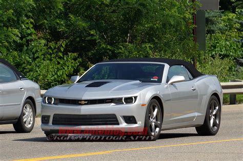 Spyshots: 2014 Chevrolet Camaro SS Convertible Spotted - GTspirit