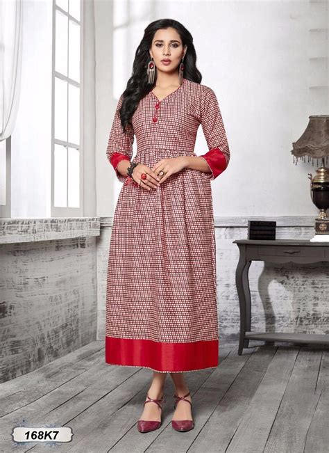 TRENDY KURTI | Long kurta designs, Blouse design models, Kurta designs ...