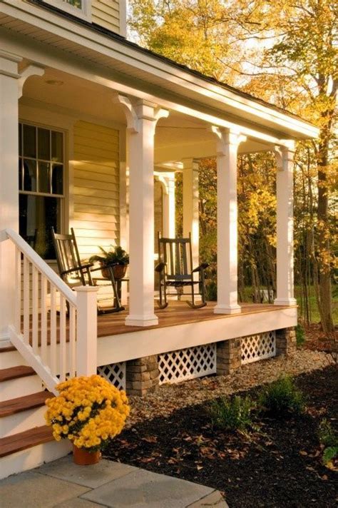 99 Stunning Farmhouse Front Porch Decor Ideas - stylisheye