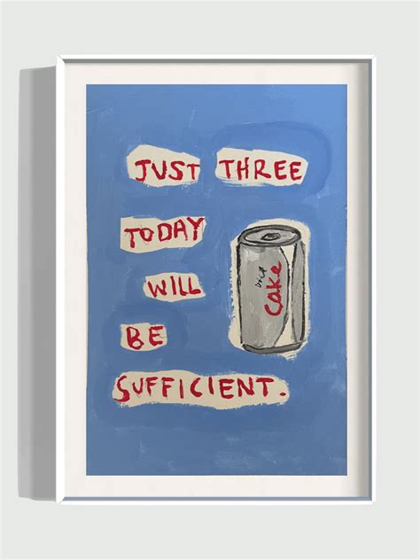 Diet Coke Art Print | The Go-To