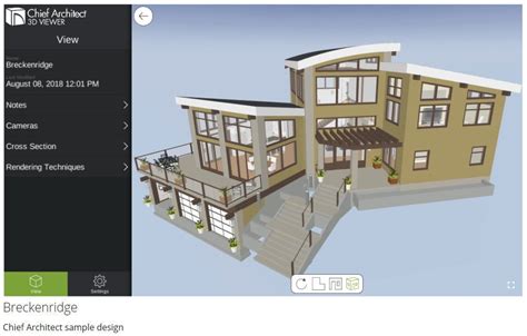 Chief Architect 3D Viewer | Viewing a Model