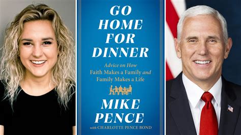 Mike Pence to co-author new book with daughter on importance of family ...