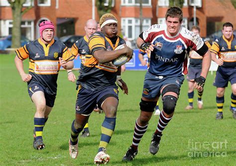 Bridlington RUFC v Selby RUFC Photograph by David Hollingworth | Fine ...