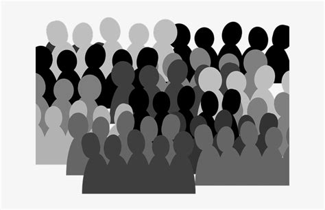 Crowd Clipart Audience - Crowd Of Animated People Transparent PNG - 640x480 - Free Download on ...