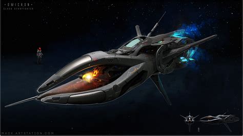 ArtStation - Omicron Starfighter