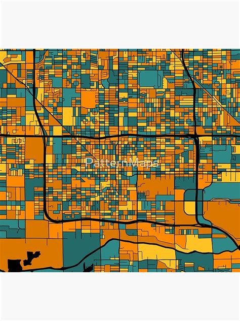 Phoenix Map Pattern In Orange & Teal | Socks