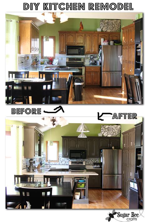 DIY Kitchen Remodel -the BIG REVEAL! - Sugar Bee Crafts