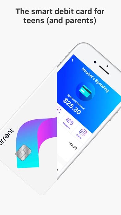 App Shopper: Current - debit card for teens (Finance)