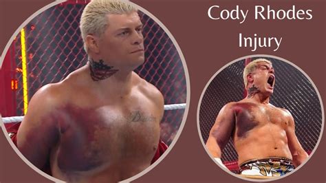 Cody Rhodes Injury: Behind the Suspense of WWE Night of Champions ...