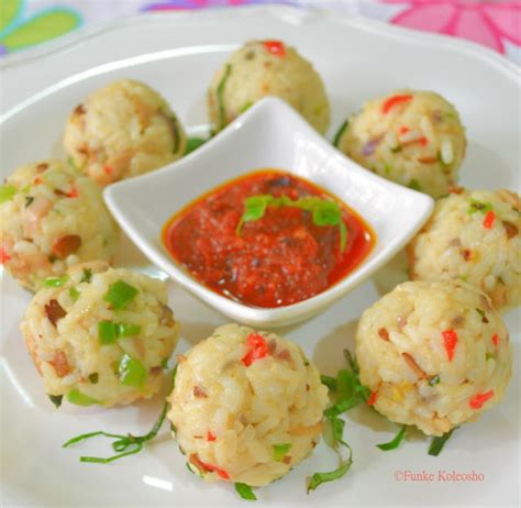 Rice Balls - Funke Koleosho's New Nigerian Cuisine