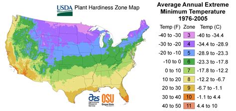 Hardiness Zone Map - Eco Lawn & Garden