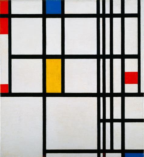 Piet Mondrian, Dutch, 1872-1944 Title Composition in Red, Blue, and ...