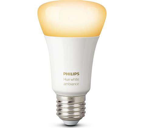 PHILIPS Hue White Ambience Smart LED Bulb - E27 Fast Delivery | Currysie