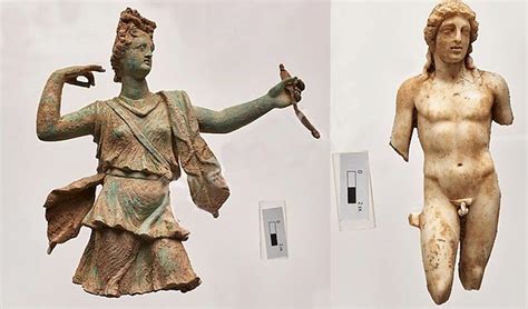 How Two Statues of Twin Gods Artemis and Apollo Found a Home on Crete ...