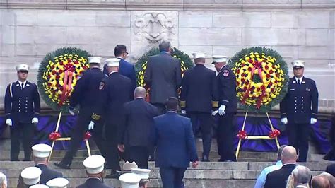 Fallen firefighters honored in FDNY ceremony in Manhattan - ABC7 New York