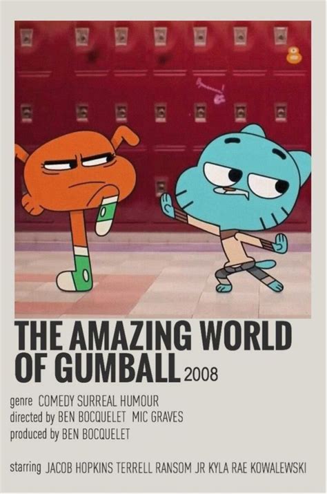 the amazing world of gumball movie poster