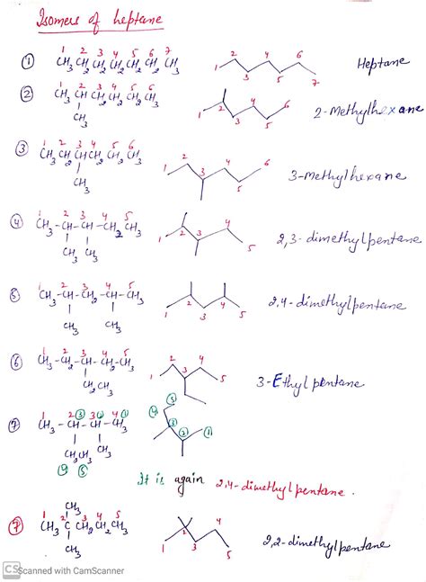 [Solved] 8.- draw and name the isomers of heptane | Course Hero