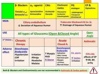 Drug Therapy of Glaucoma | PPT