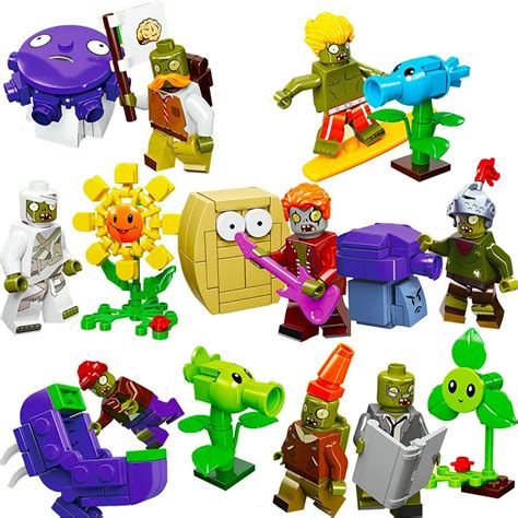 Superhero Series Plants vs Zombies Mini Mutant Doll Action Figures ...