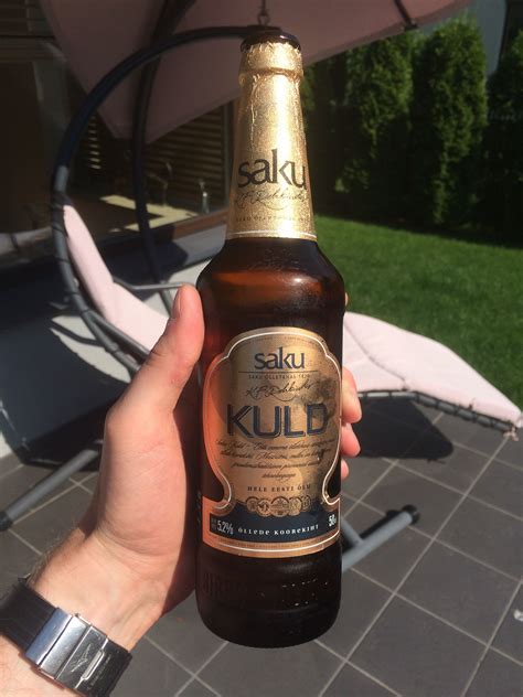 Saku Kuld, Estonia | Beer, Beer bottle, Saku