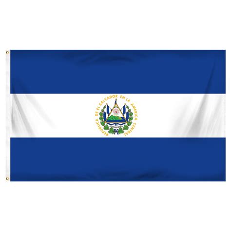 El Salvador 3ft x 5ft Printed Polyester Flag - Walmart.com