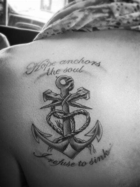 29 best Anchor Tattoos With Quotes images on Pinterest | Anchor quote tattoos, Anchor quotes and ...