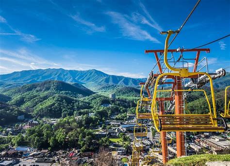 The Gatlinburg Sky Lift and new Sky Bridge offer the best Smoky Mountain views in Gatlinburg ...