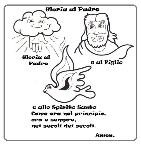 Gloria al Padre (italiano) - Educacion Religiosa