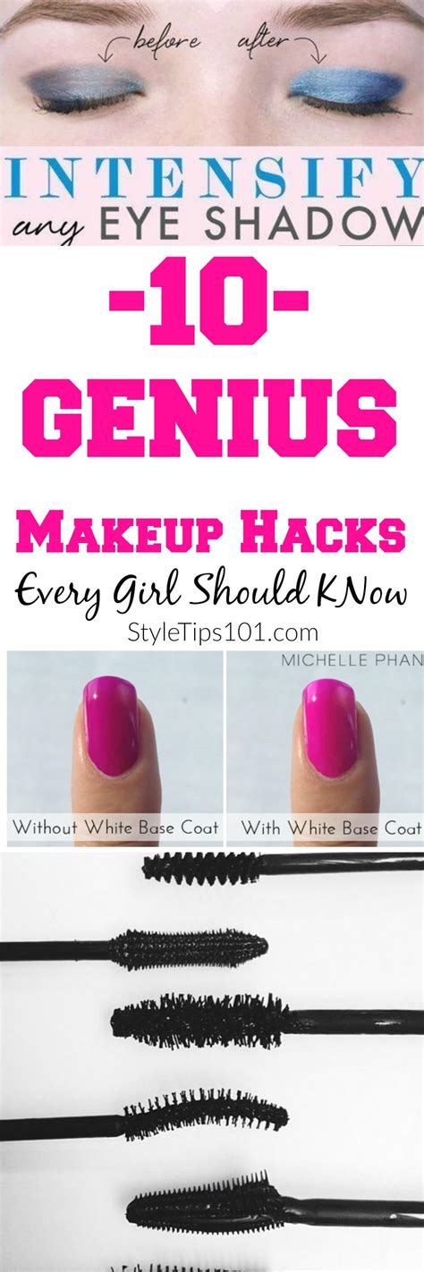 10 Genius Makeup Hacks Every Girl Should Know