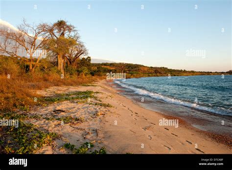 beach, lake Niassa, Mozambique Stock Photo, Royalty Free Image: 56205283 - Alamy