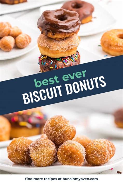 Canned Biscuit Donuts - the easiest way to make homemade donuts!