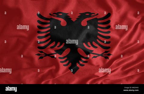 Albanian flag hi-res stock photography and images - Alamy