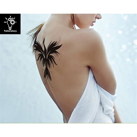 Phoenix Temporary Tattoo Phoenix Tattoo Phoenix Fake Tattoo Firebird ...