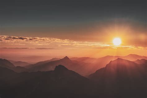 Mountain Sunrise Wallpapers - Wallpaper Cave