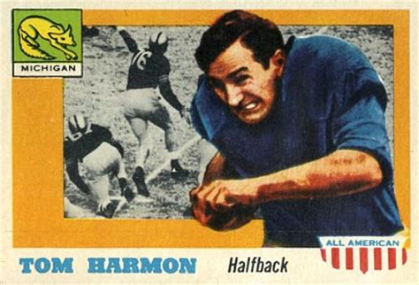 1955 Topps All-American Tom Harmon #35 Football Card Value Price Guide