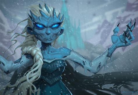 Elsa the White Walker by Murph3 on DeviantArt