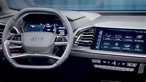 AUDI Q4 e-tron (2023) High-Tech Interior Details - YouTube