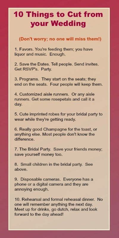 Budget Wedding | Save money list Cheap Wedding Venues, Wedding On A Budget, Save Money Wedding ...