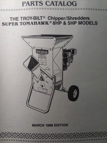 Troy Bilt Super Tomahawk Chipper Shredder Parts | Tomahawk Chipper Shredder Parts