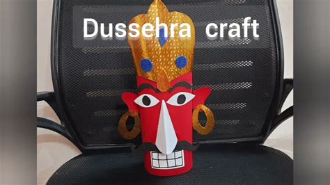 Dussehra Craft | Ravana face mask | Diy for kids - YouTube