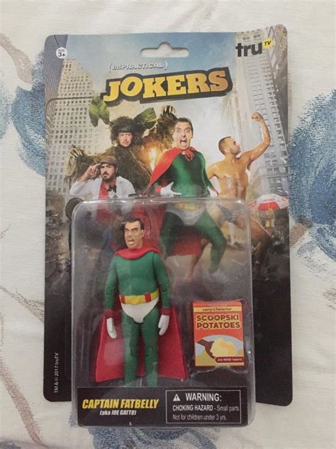 Captain Fat Belly Impractical Jokers Joe Gatto Action Figure | #1886198068