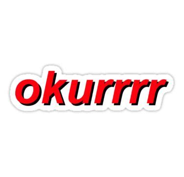 "cardi b sticker okurrr" Stickers by mia's stickers | Redbubble | Hydroflask stickers, Phone ...