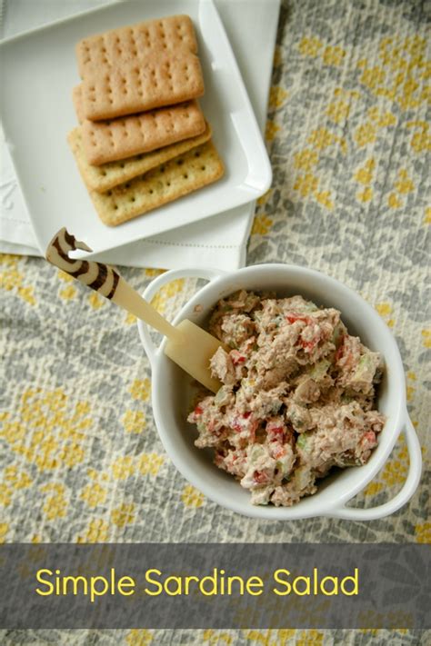 Simple Sardine Salad Recipe - Great For Beginners