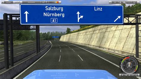 HOW BIG IS THE MAP in German Truck Simulator? Drive Across the Map (55 ...