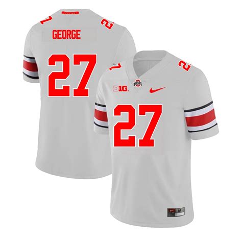 [HOT NOW] Shop New Eddie George Jersey #27 Gray