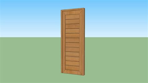 Wood door+1 | 3D Warehouse