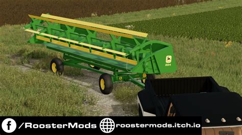 John Deere Header Trailer FS22 - KingMods